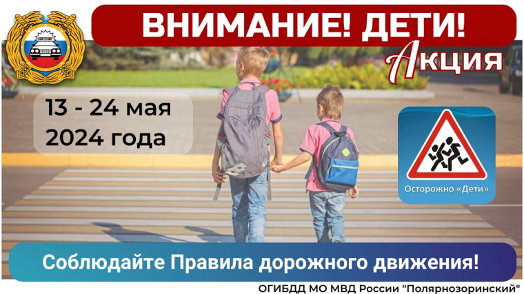 Оперативно-профилактическое мероприятие «Внимание – дети!».